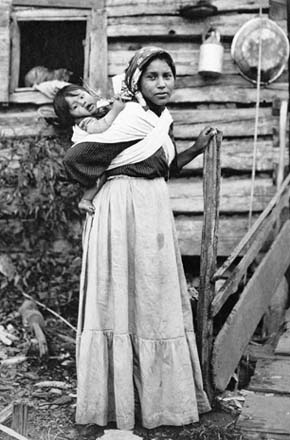 Cherokee Indian Woman and Child.jpg