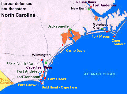 North Carolina Civil War Harbor Defense.gif