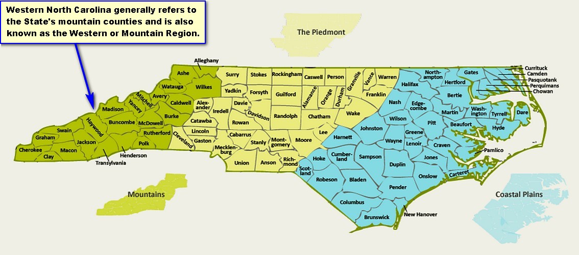 History Of Western North Carolina